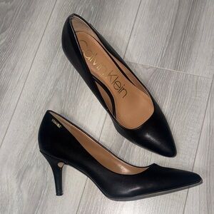 Calvin Klein Classic Black Heels